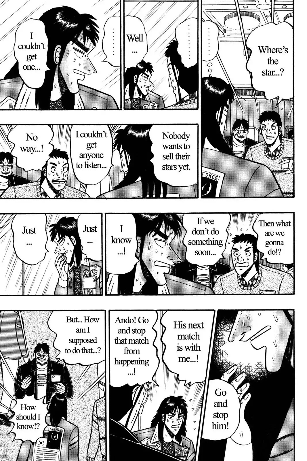Gambling Apocalypse Kaiji - Kaiji Part 1 Chapter 12 page 15 - Chapter 12: Suspense