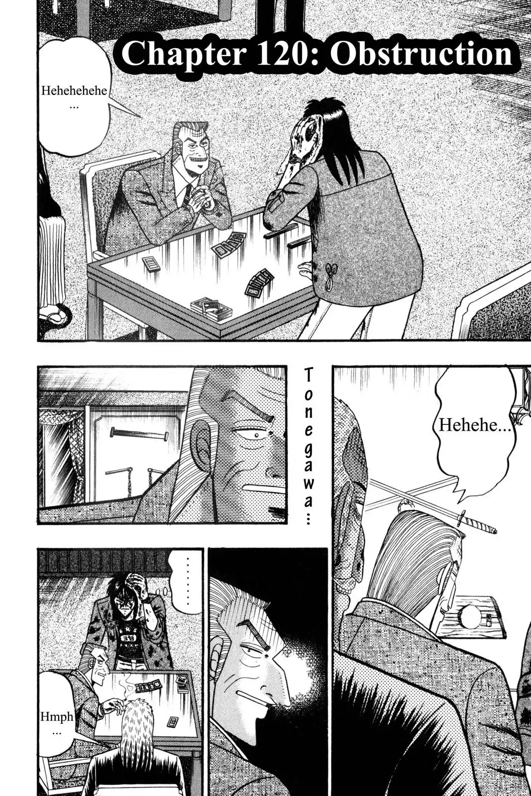 Gambling Apocalypse Kaiji - Kaiji Part 1 Chapter 120 page 1 - Chapter 120: Obstruction