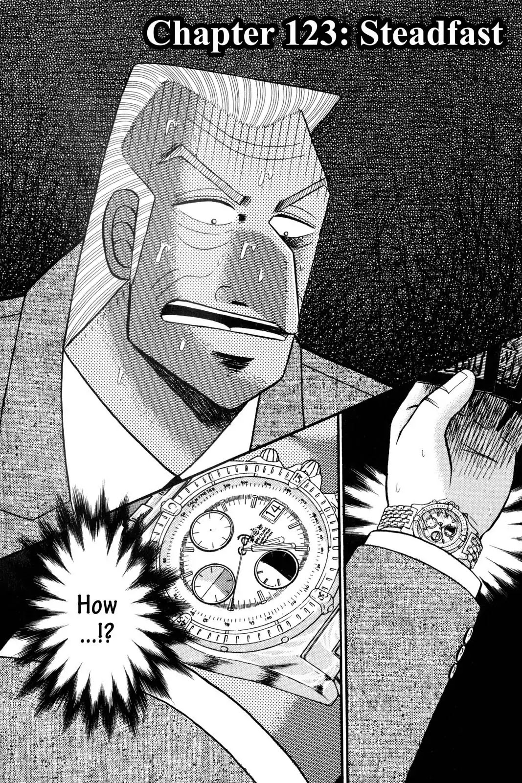Gambling Apocalypse Kaiji - Kaiji Part 1 Chapter 123 page 1 - Chapter 123: Steadfast