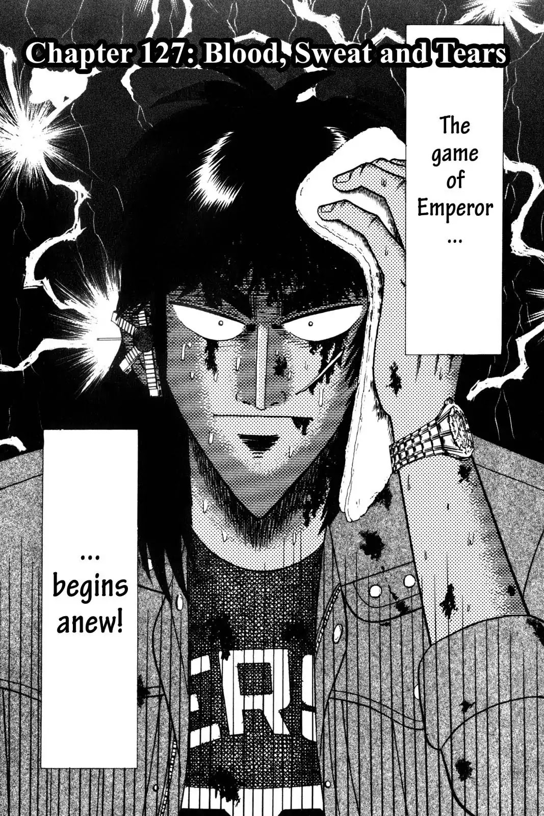 Gambling Apocalypse Kaiji - Kaiji Part 1 Chapter 127 page 2 - Chapter 127: Blood, Sweat and Tears
