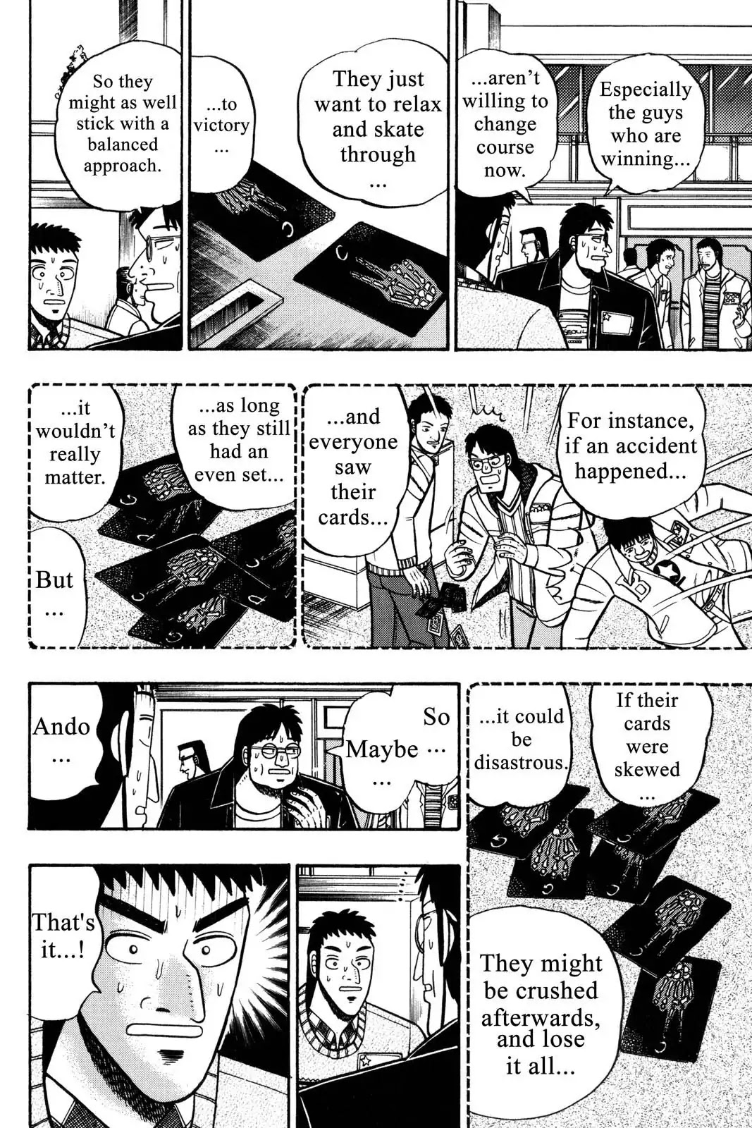 Gambling Apocalypse Kaiji - Kaiji Part 1 Chapter 13 page 11 - Chapter 13: Secret Maneuvers