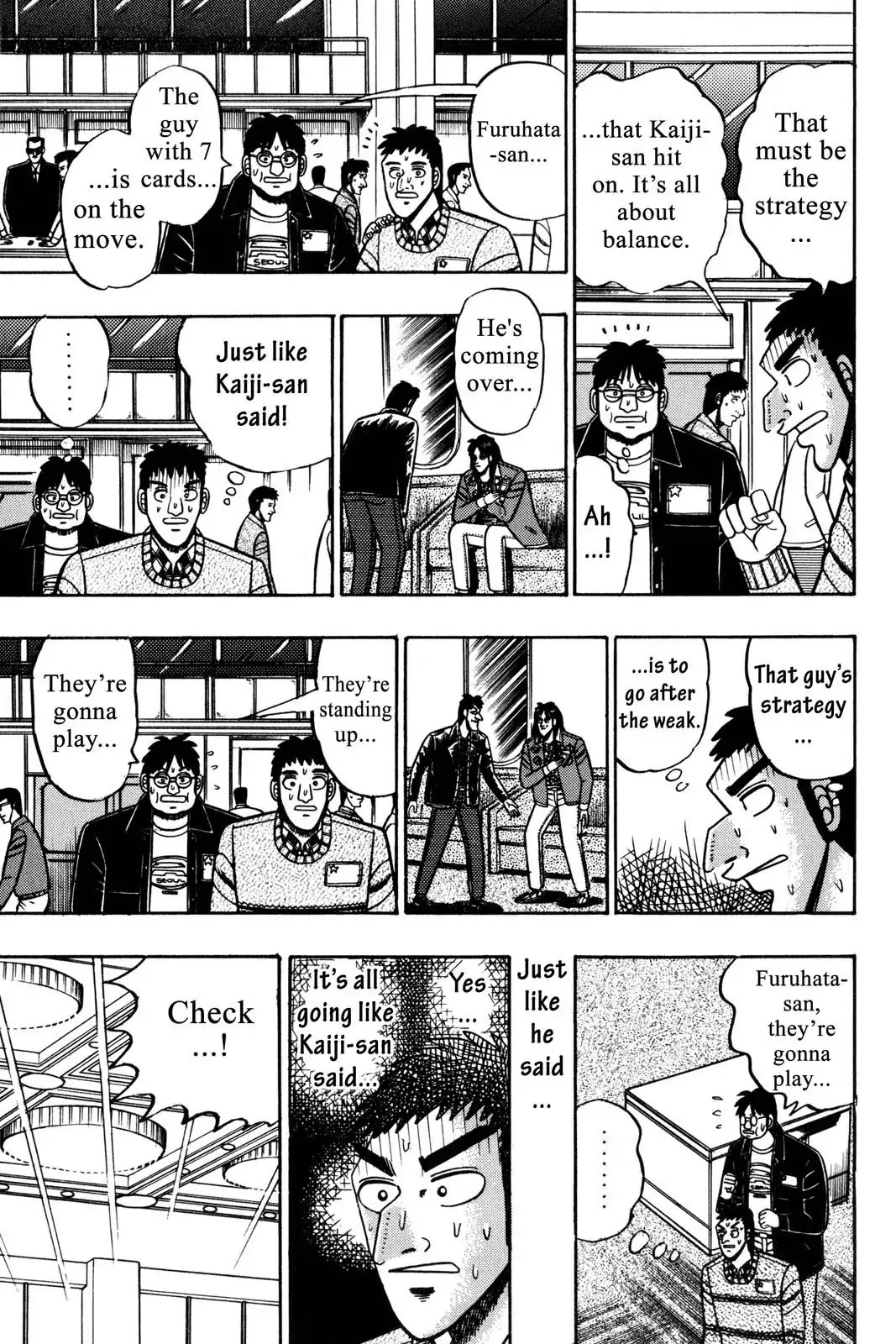 Gambling Apocalypse Kaiji - Kaiji Part 1 Chapter 13 page 16 - Chapter 13: Secret Maneuvers