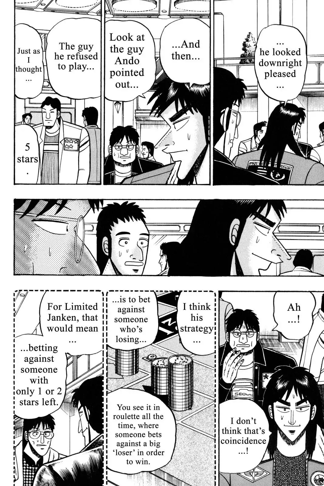 Gambling Apocalypse Kaiji - Kaiji Part 1 Chapter 13 page 5 - Chapter 13: Secret Maneuvers