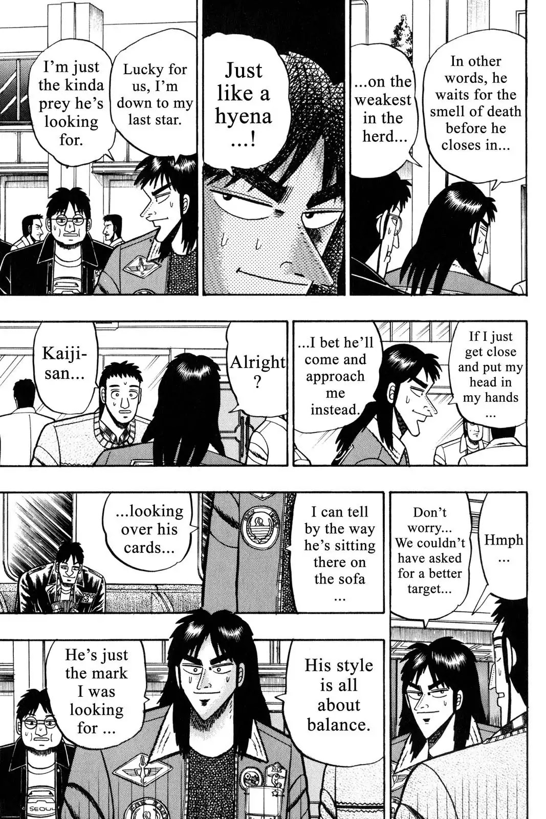 Gambling Apocalypse Kaiji - Kaiji Part 1 Chapter 13 page 6 - Chapter 13: Secret Maneuvers