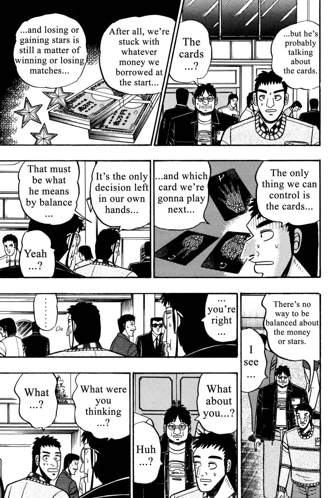 Gambling Apocalypse Kaiji - Kaiji Part 1 Chapter 13 page 8 - Chapter 13: Secret Maneuvers