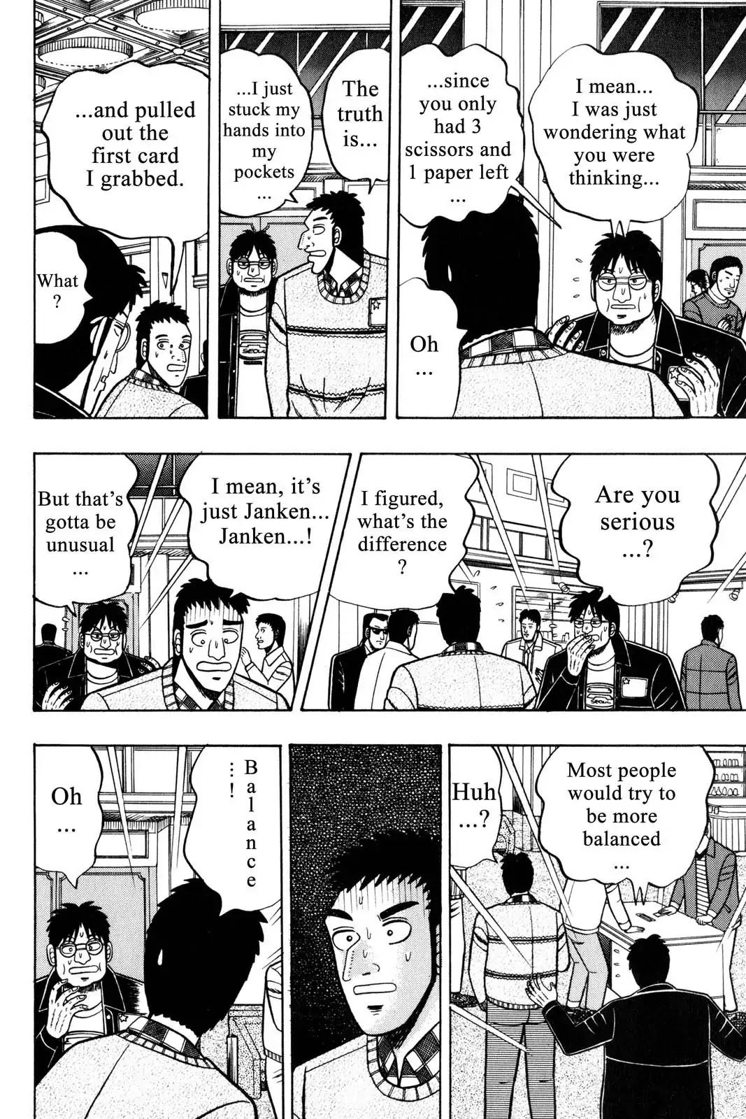 Gambling Apocalypse Kaiji - Kaiji Part 1 Chapter 13 page 9 - Chapter 13: Secret Maneuvers