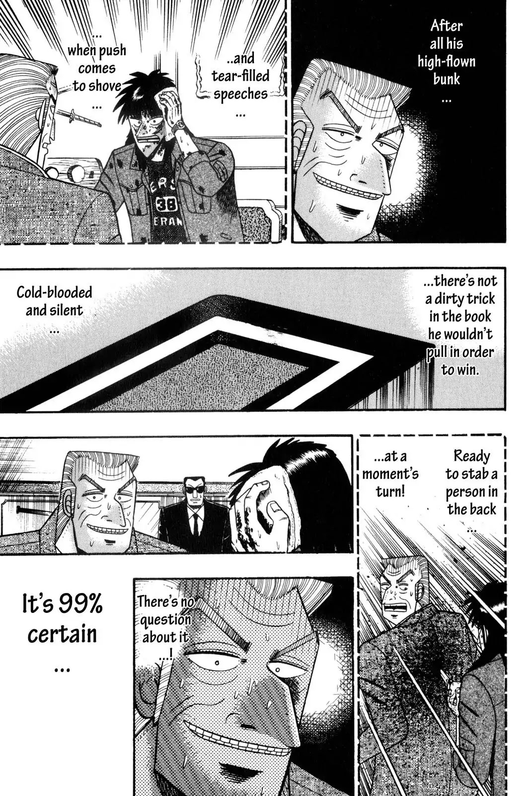 Gambling Apocalypse Kaiji - Kaiji Part 1 Chapter 132 page 3 - Chapter 132: Evasion