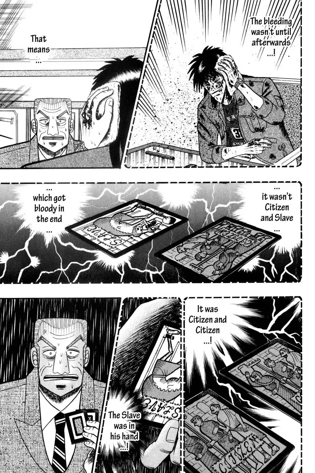Gambling Apocalypse Kaiji - Kaiji Part 1 Chapter 132 page 9 - Chapter 132: Evasion
