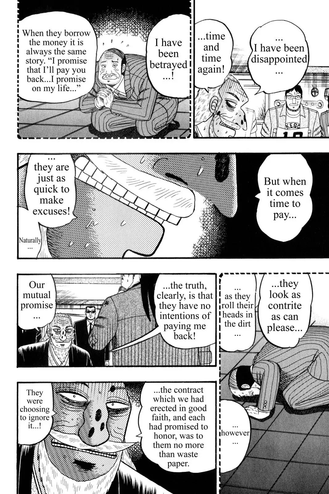 Gambling Apocalypse Kaiji - Kaiji Part 1 Chapter 135 page 10 - Chapter 135: Remorse