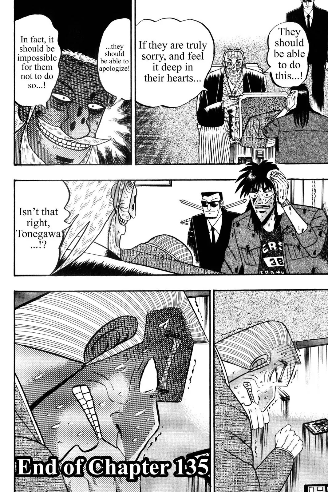 Gambling Apocalypse Kaiji - Kaiji Part 1 Chapter 135 page 18 - Chapter 135: Remorse