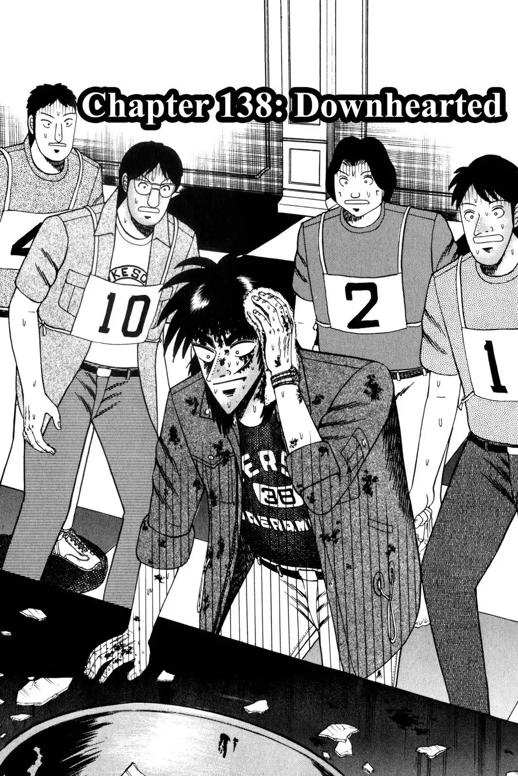Gambling Apocalypse Kaiji - Kaiji Part 1 Chapter 138 page 1 - Chapter 138: Downhearted