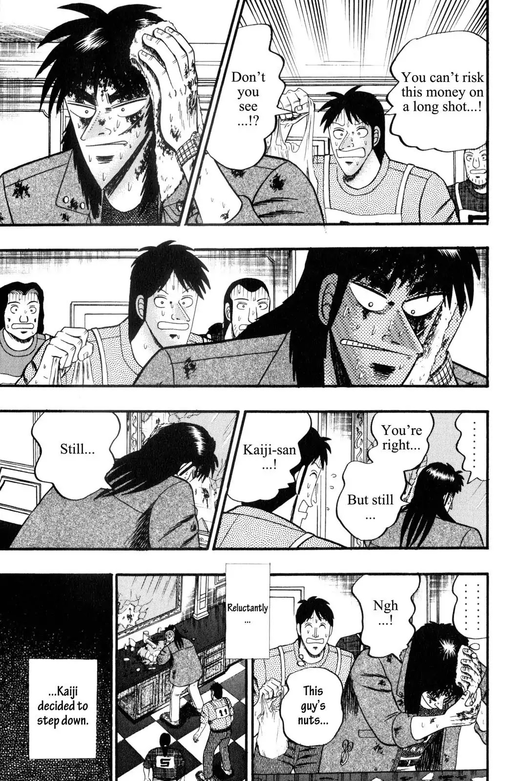 Gambling Apocalypse Kaiji - Kaiji Part 1 Chapter 138 page 9 - Chapter 138: Downhearted