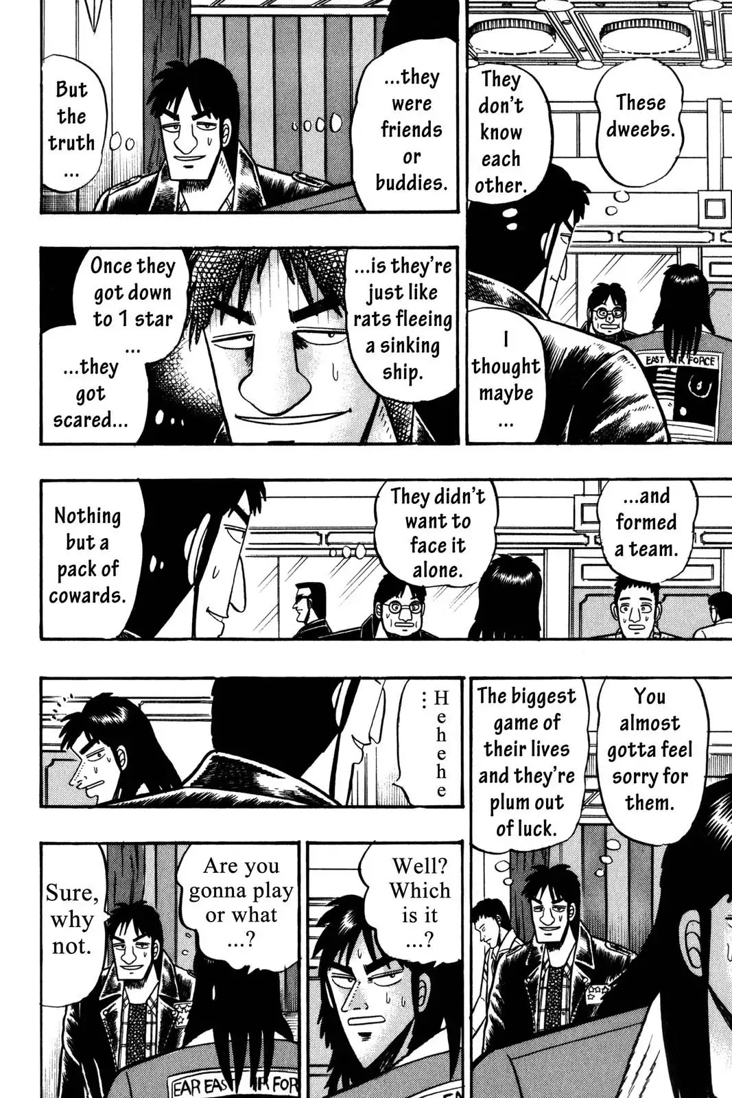 Gambling Apocalypse Kaiji - Kaiji Part 1 Chapter 14 page 15 - Chapter 14: The Match