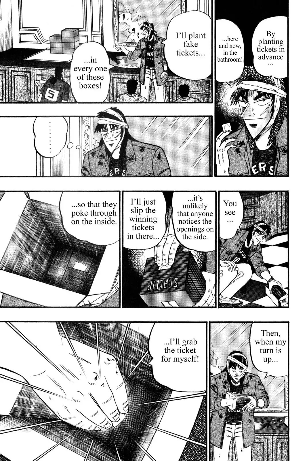 Gambling Apocalypse Kaiji - Kaiji Part 1 Chapter 140 page 14 - Chapter 140: Exposition