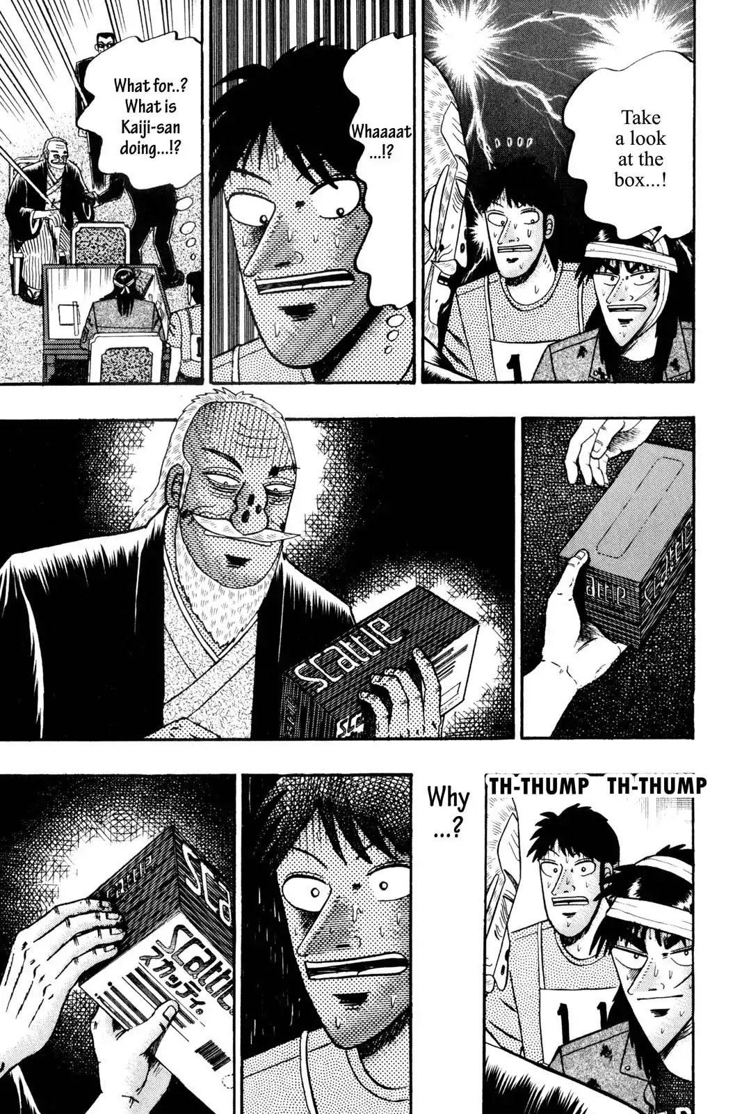 Gambling Apocalypse Kaiji - Kaiji Part 1 Chapter 145 page 15 - Chapter 145: Bait