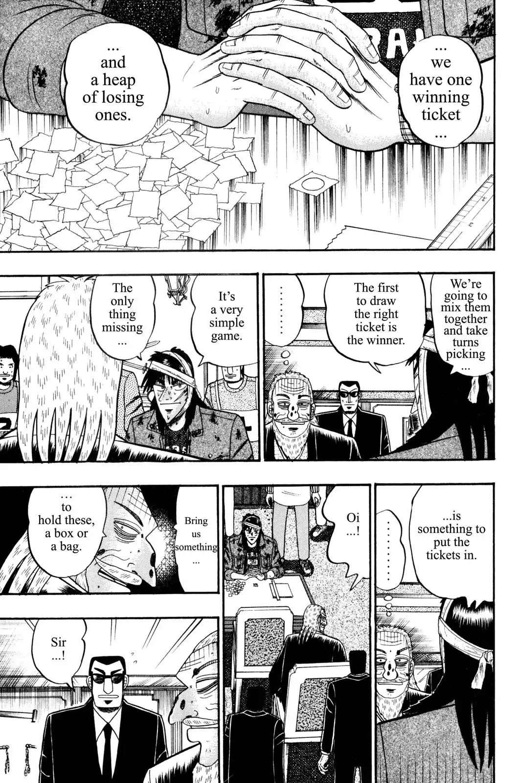 Gambling Apocalypse Kaiji - Kaiji Part 1 Chapter 145 page 7 - Chapter 145: Bait