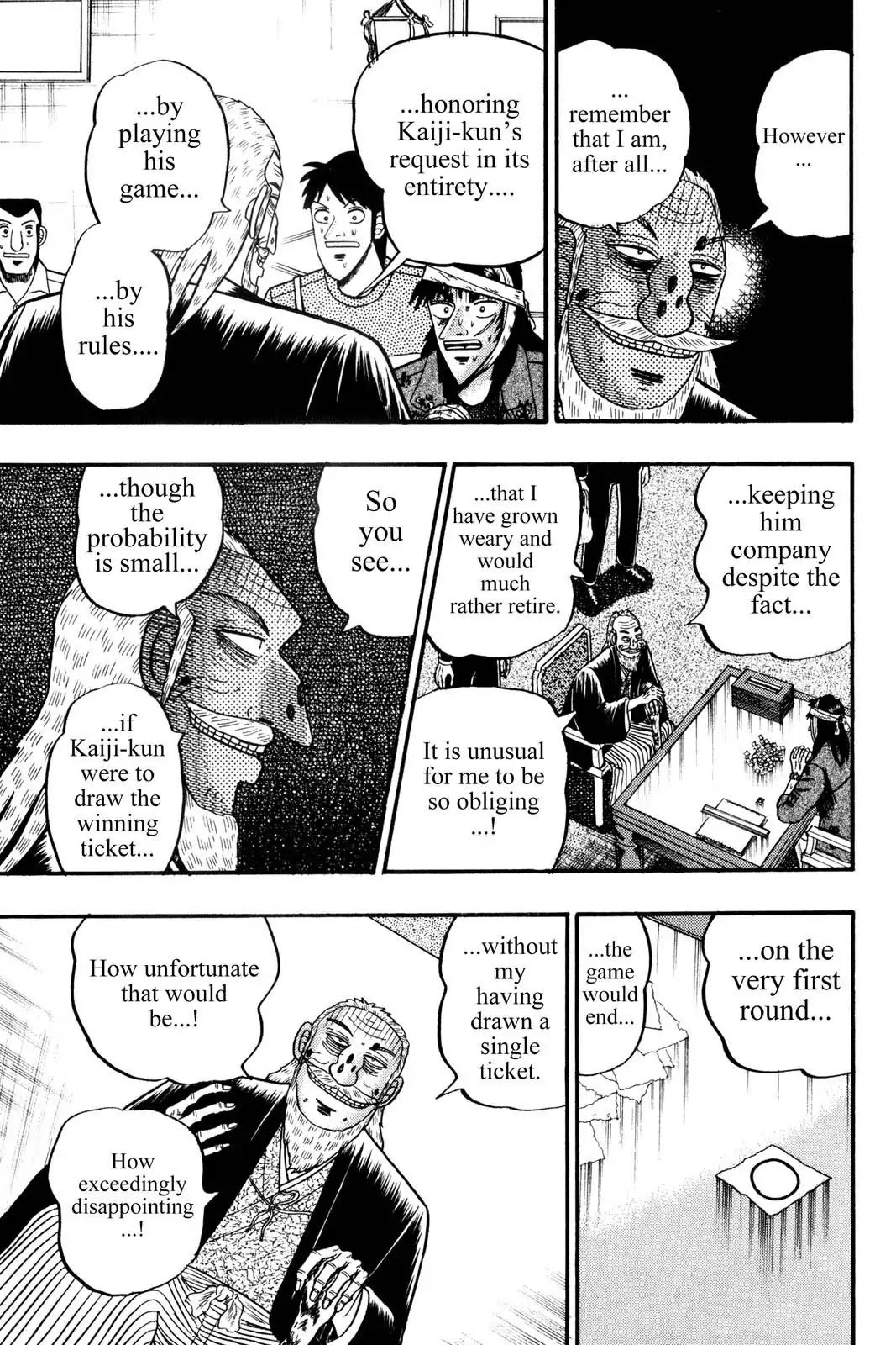 Gambling Apocalypse Kaiji - Kaiji Part 1 Chapter 146 page 13 - Chapter 146: Conditions