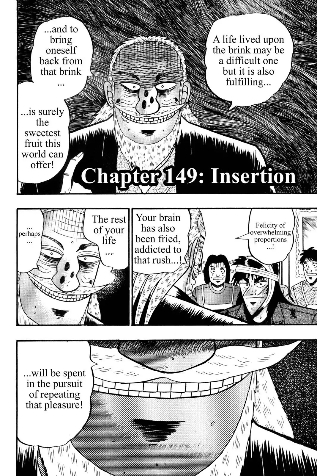Gambling Apocalypse Kaiji - Kaiji Part 1 Chapter 149 page 2 - Chapter 149: Insertion