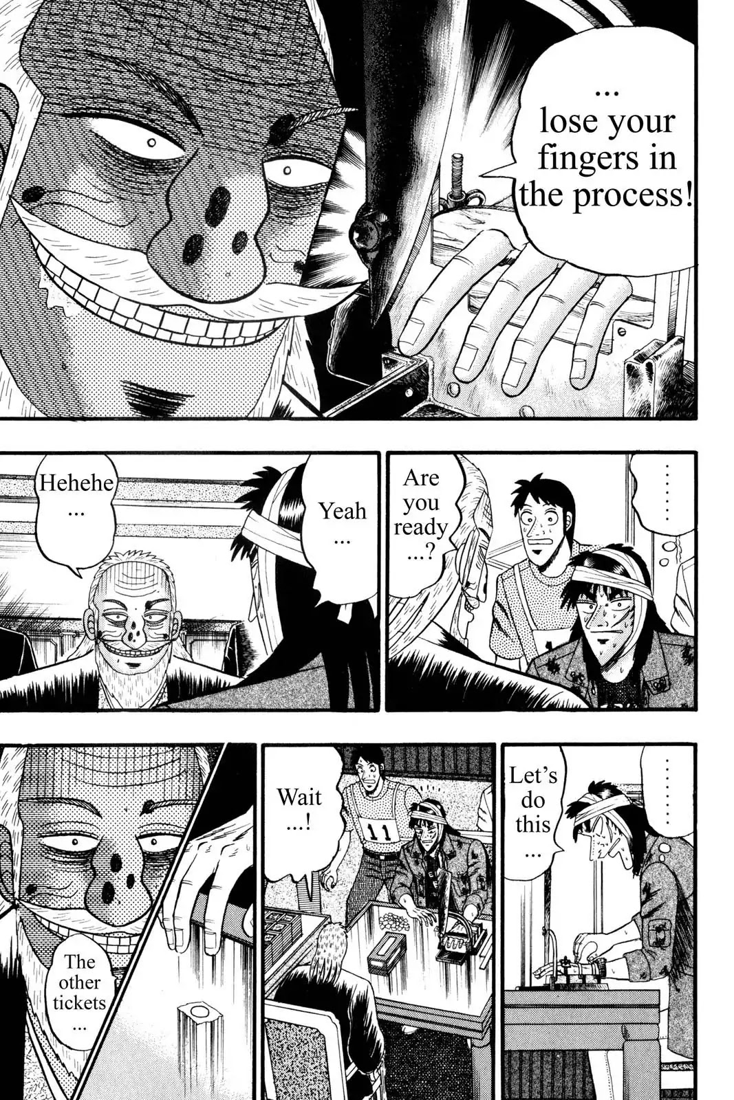 Gambling Apocalypse Kaiji - Kaiji Part 1 Chapter 149 page 9 - Chapter 149: Insertion