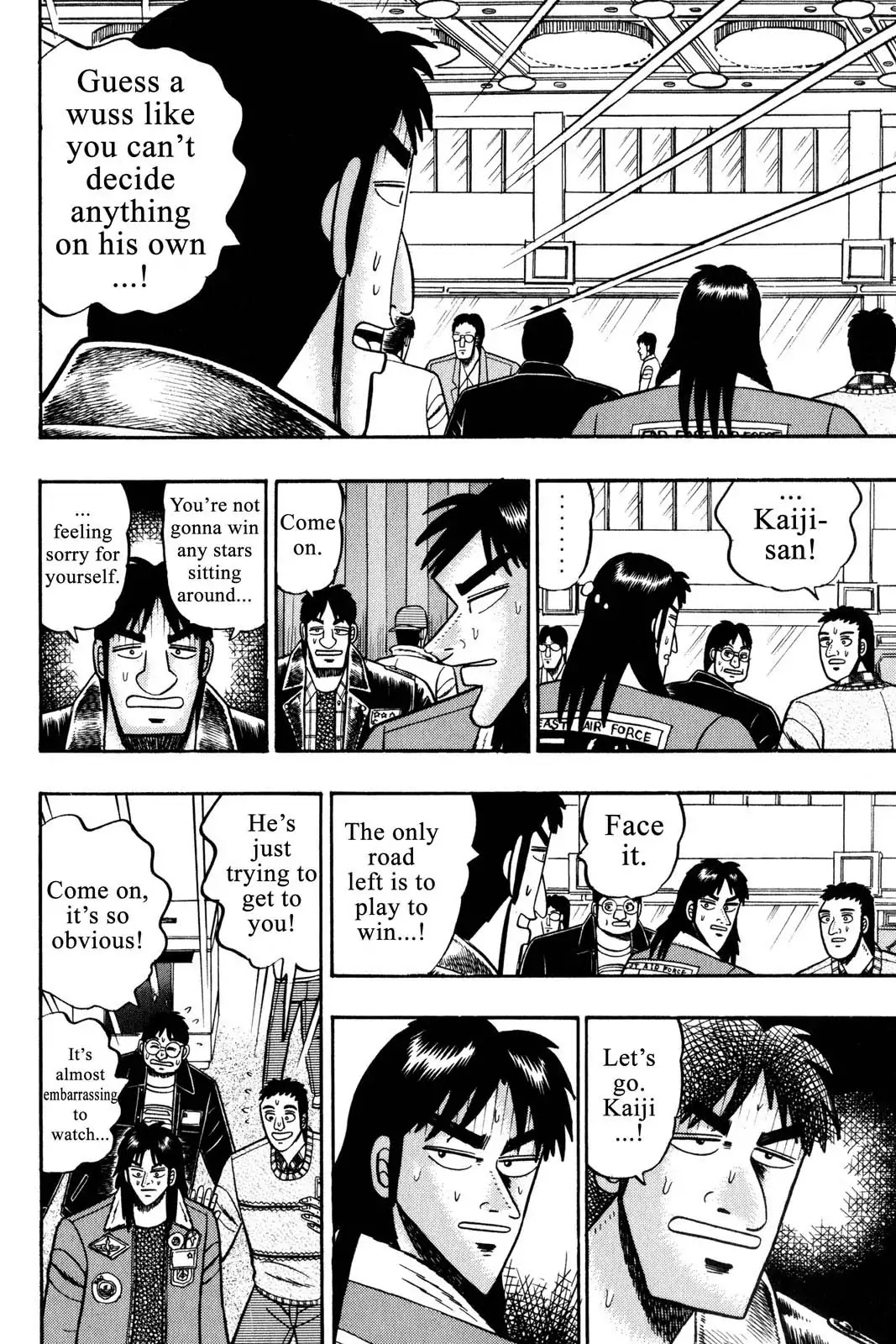 Gambling Apocalypse Kaiji - Kaiji Part 1 Chapter 15 page 12 - Chapter 15: Rampage