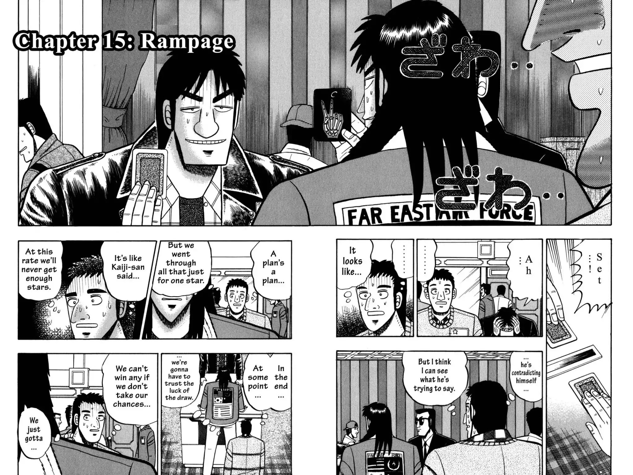 Gambling Apocalypse Kaiji - Kaiji Part 1 Chapter 15 page 2 - Chapter 15: Rampage