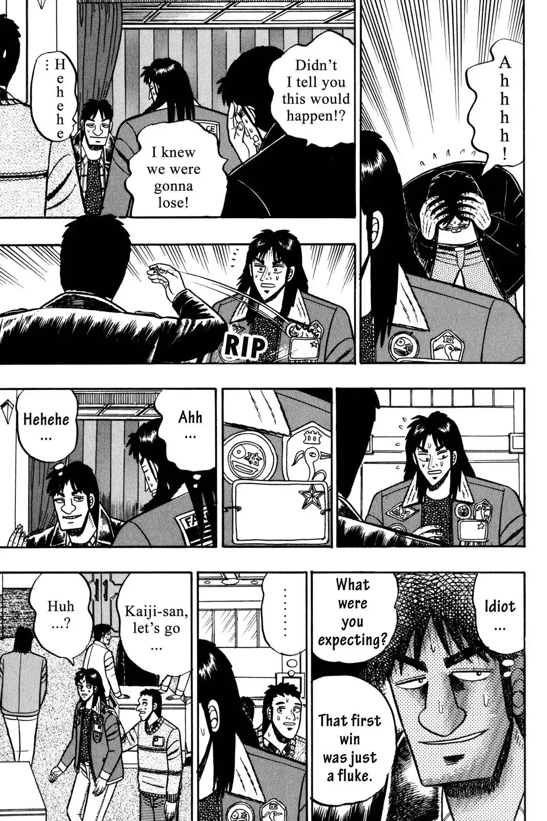 Gambling Apocalypse Kaiji - Kaiji Part 1 Chapter 15 page 8 - Chapter 15: Rampage