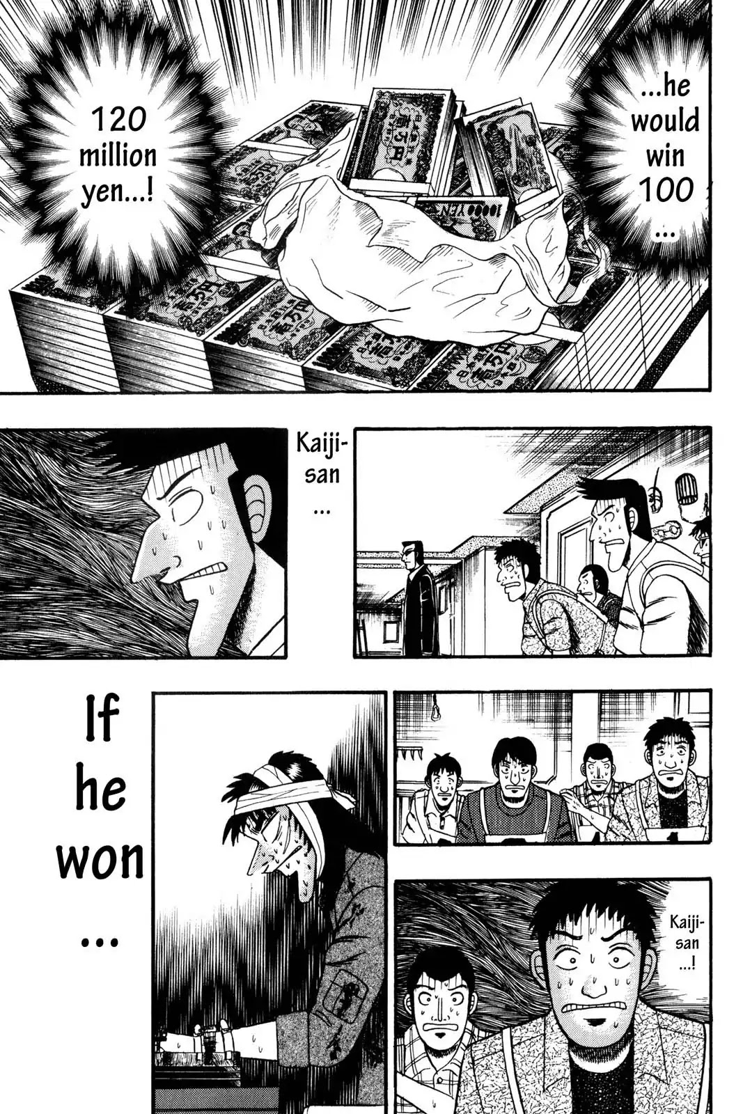 Gambling Apocalypse Kaiji - Kaiji Part 1 Chapter 150 page 13 - Chapter 150: Good Luck