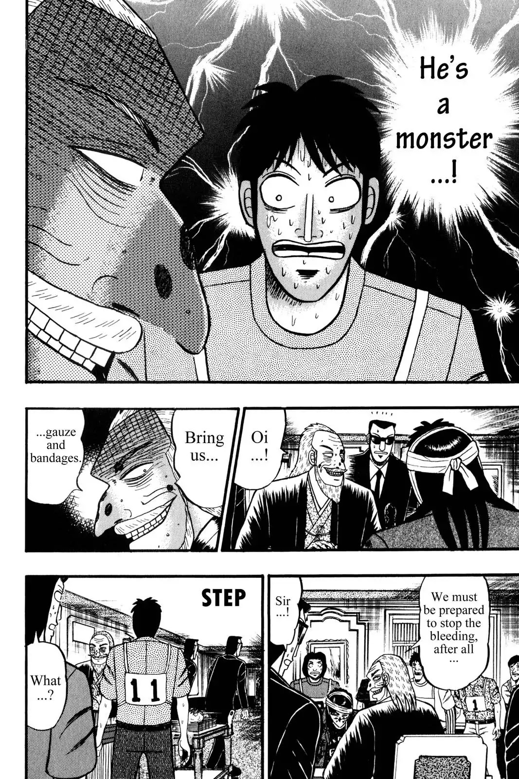 Gambling Apocalypse Kaiji - Kaiji Part 1 Chapter 154 page 14 - Chapter 154: Trepidation