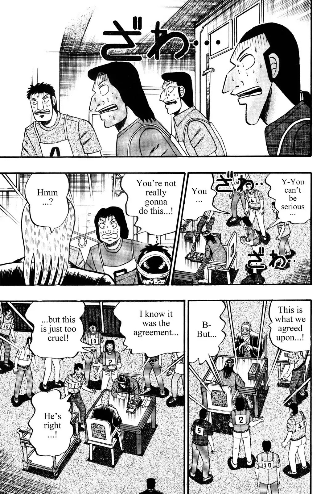 Gambling Apocalypse Kaiji - Kaiji Part 1 Chapter 154 page 15 - Chapter 154: Trepidation