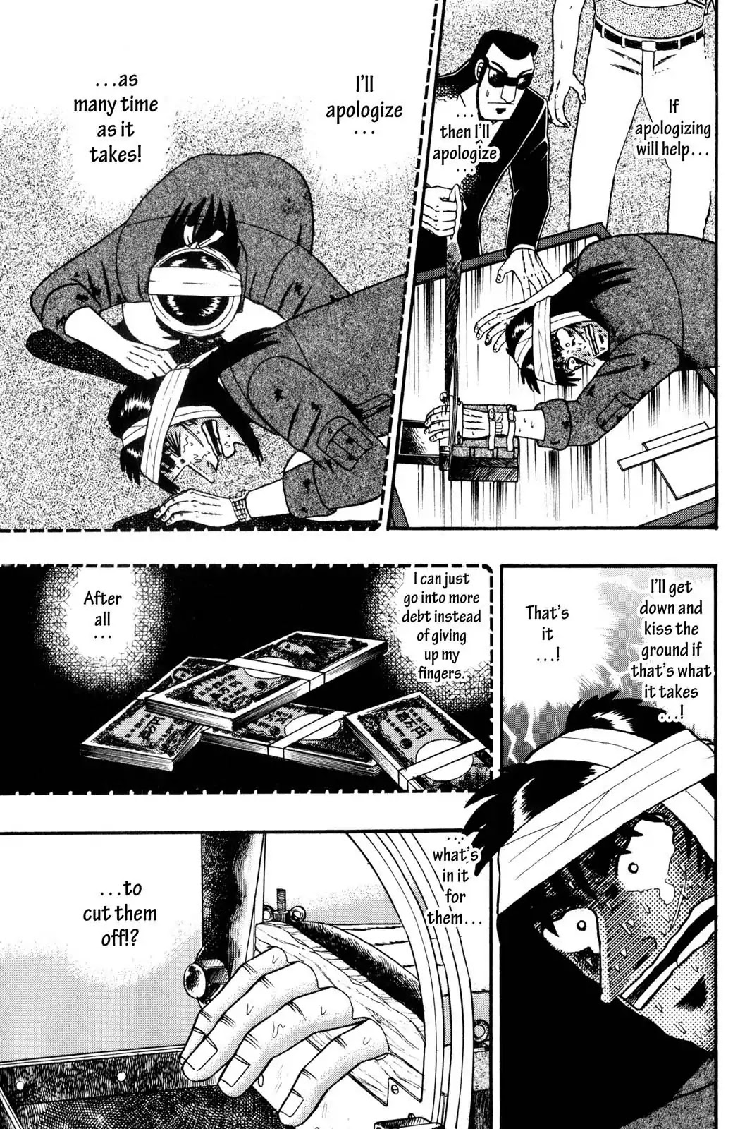 Gambling Apocalypse Kaiji - Kaiji Part 1 Chapter 155 page 7 - Chapter 155: Motivation