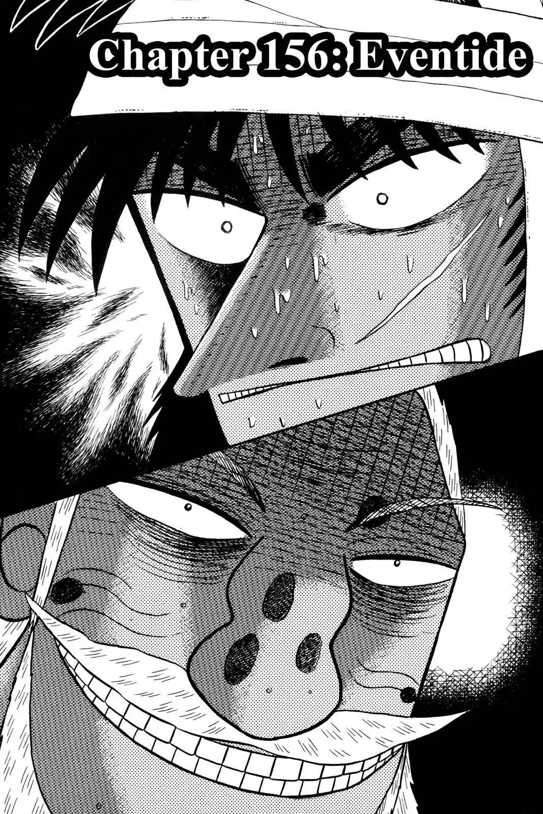 Gambling Apocalypse Kaiji - Kaiji Part 1 Chapter 156 page 1 - Chapter 156: Eventide