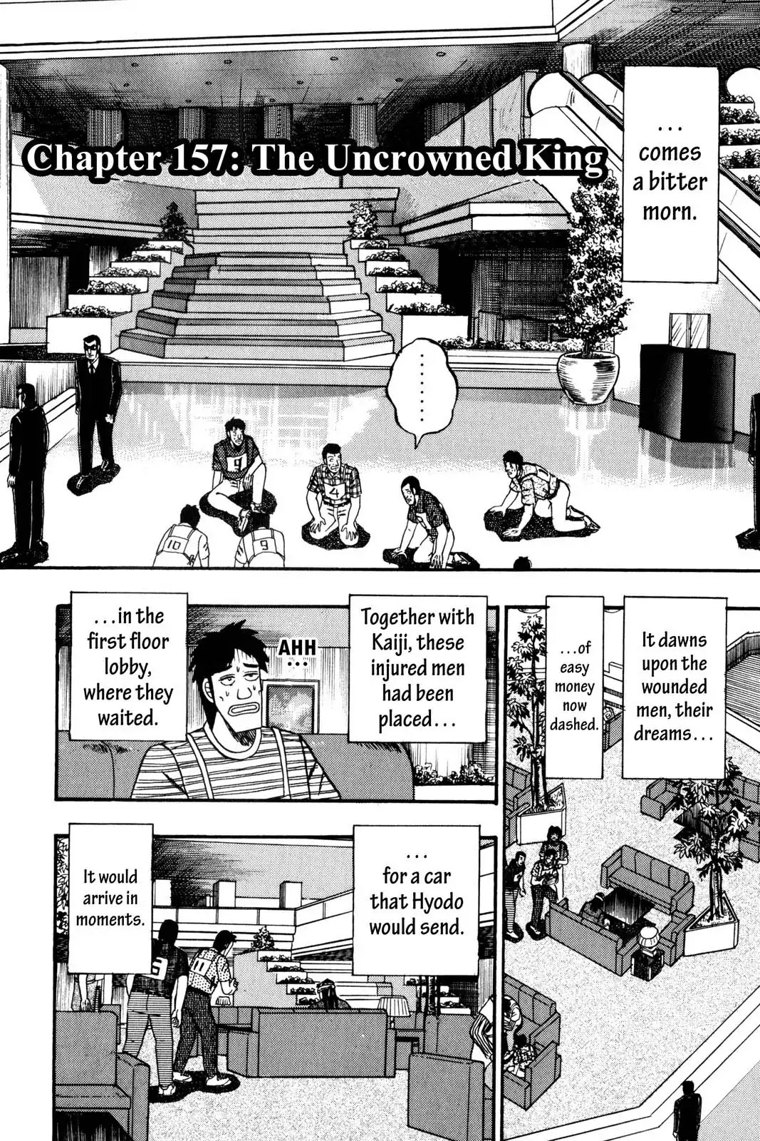 Gambling Apocalypse Kaiji - Kaiji Part 1 Chapter 157 page 2 - Chapter 157: The Uncrowned King