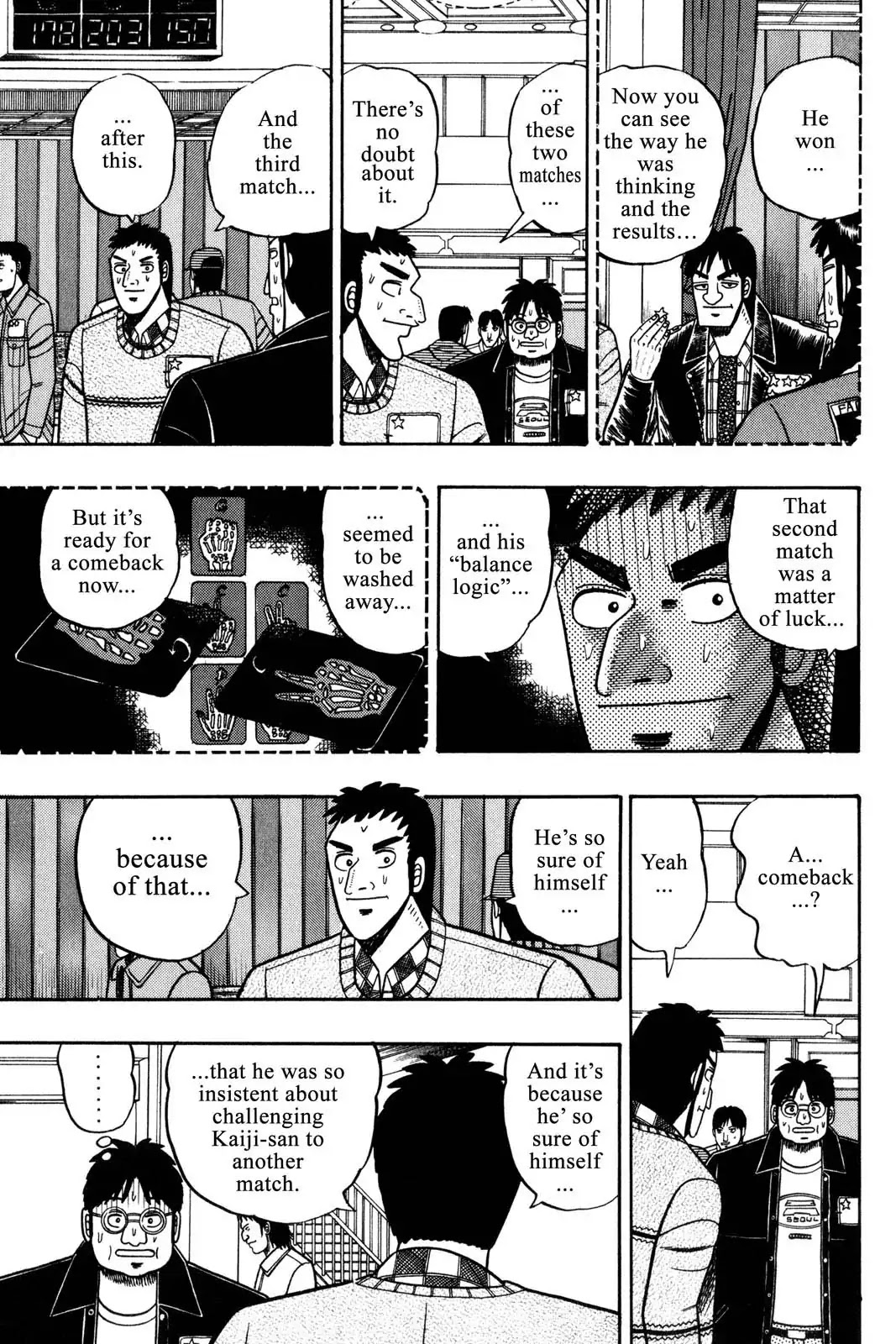 Gambling Apocalypse Kaiji - Kaiji Part 1 Chapter 16 page 6 - Chapter 16: Blind Spot