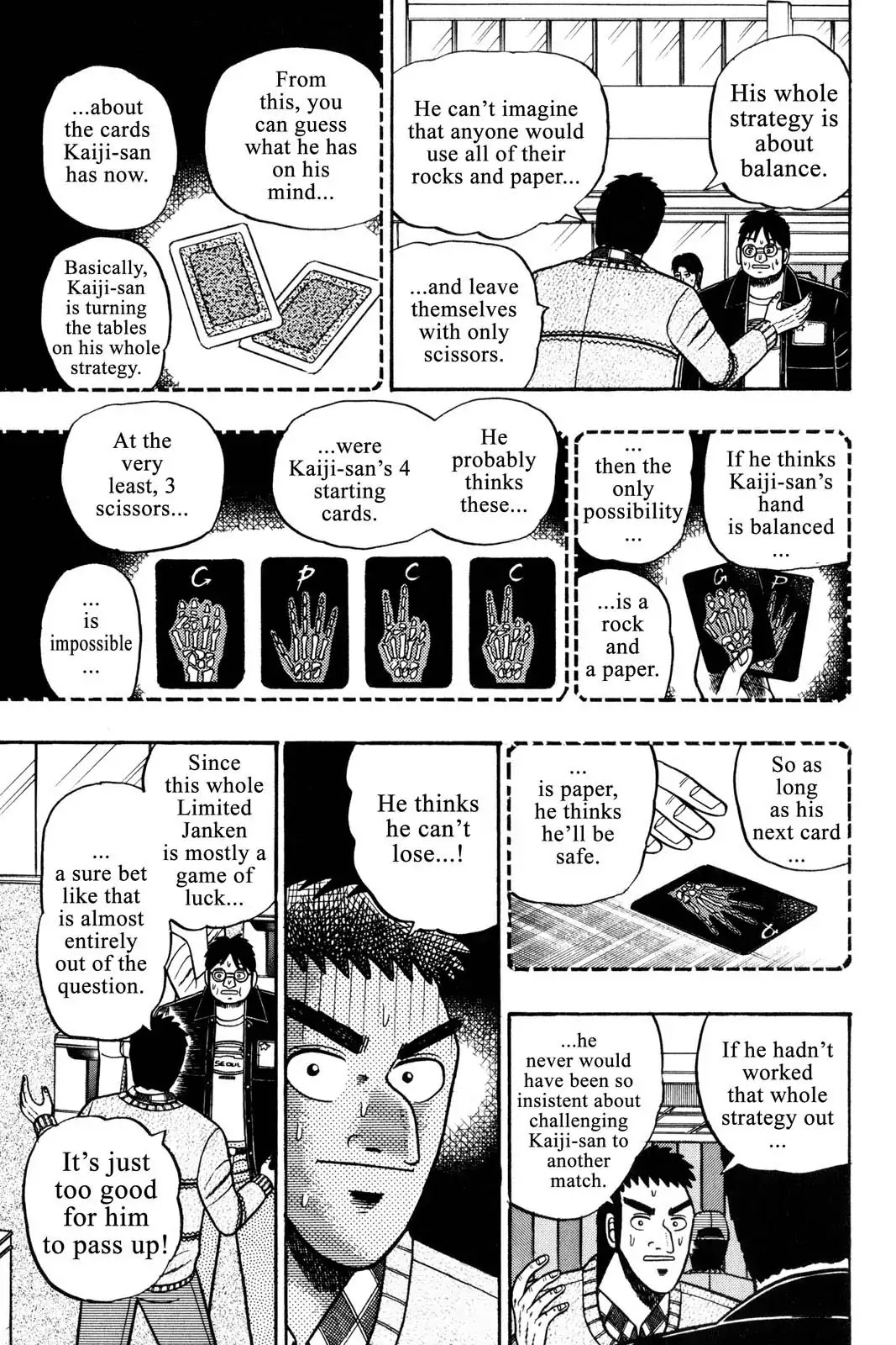 Gambling Apocalypse Kaiji - Kaiji Part 1 Chapter 16 page 8 - Chapter 16: Blind Spot