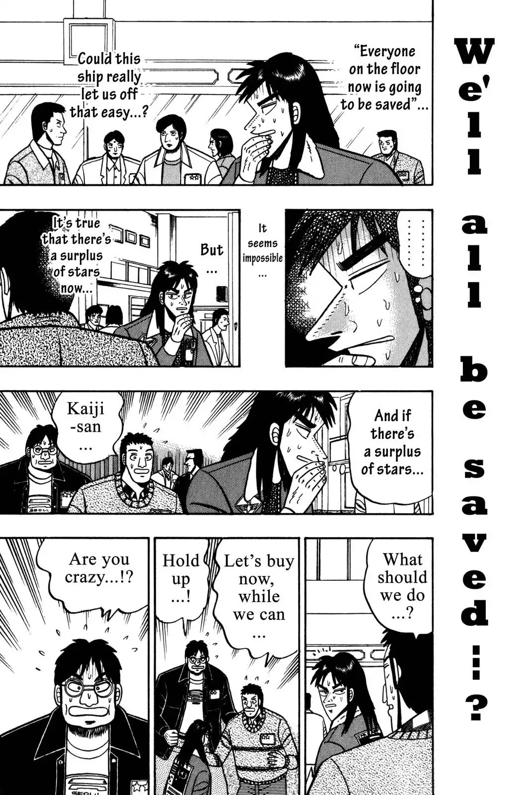 Gambling Apocalypse Kaiji - Kaiji Part 1 Chapter 18 page 1 - Chapter 18: Catastrophe
