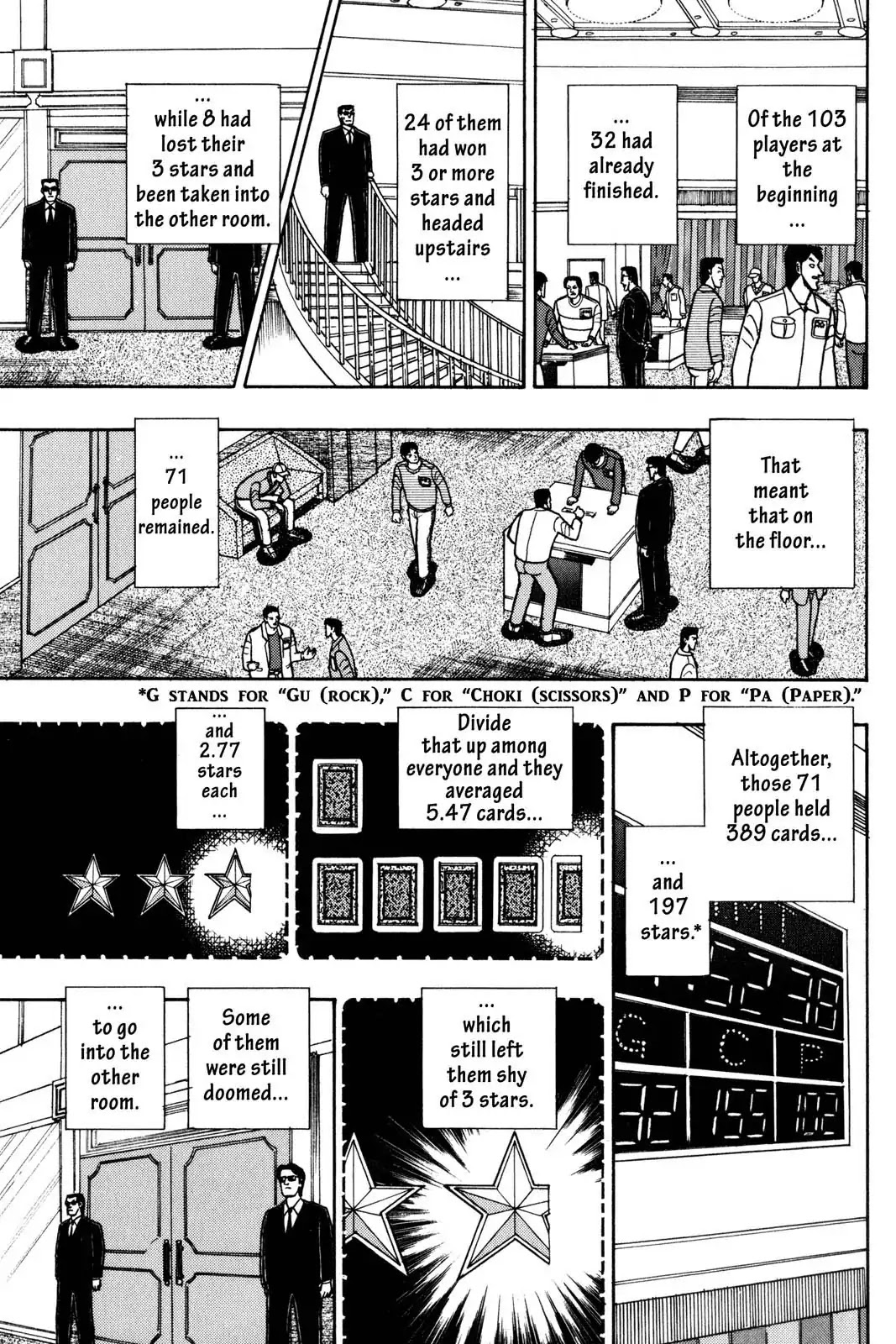Gambling Apocalypse Kaiji - Kaiji Part 1 Chapter 18 page 14 - Chapter 18: Catastrophe