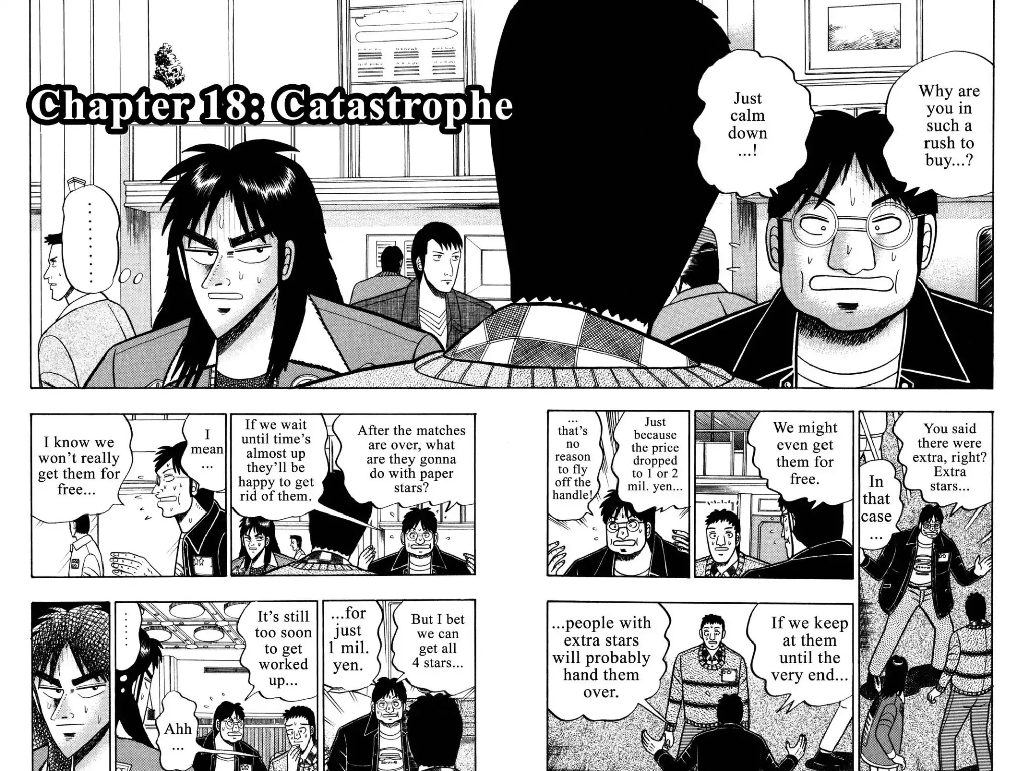 Gambling Apocalypse Kaiji - Kaiji Part 1 Chapter 18 page 2 - Chapter 18: Catastrophe