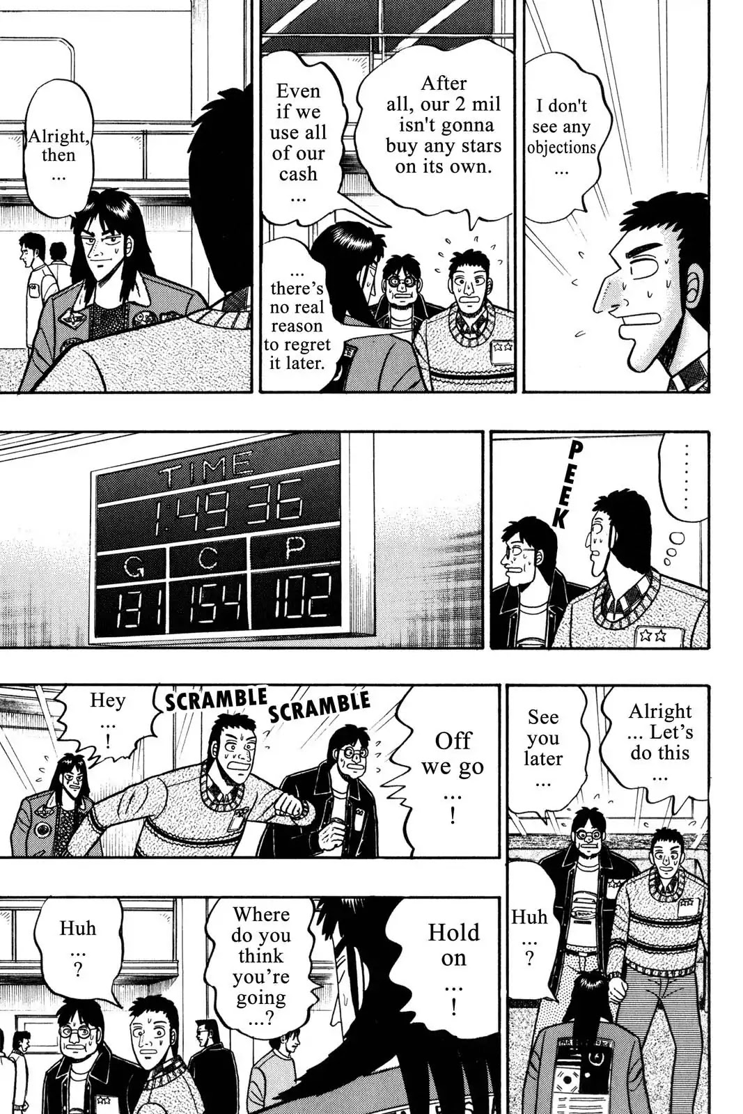 Gambling Apocalypse Kaiji - Kaiji Part 1 Chapter 19 page 8 - Chapter 19: Monopoly