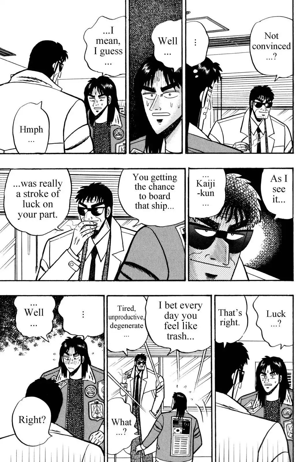 Gambling Apocalypse Kaiji - Kaiji Part 1 Chapter 2 page 10 - Chapter 2: Crossroads