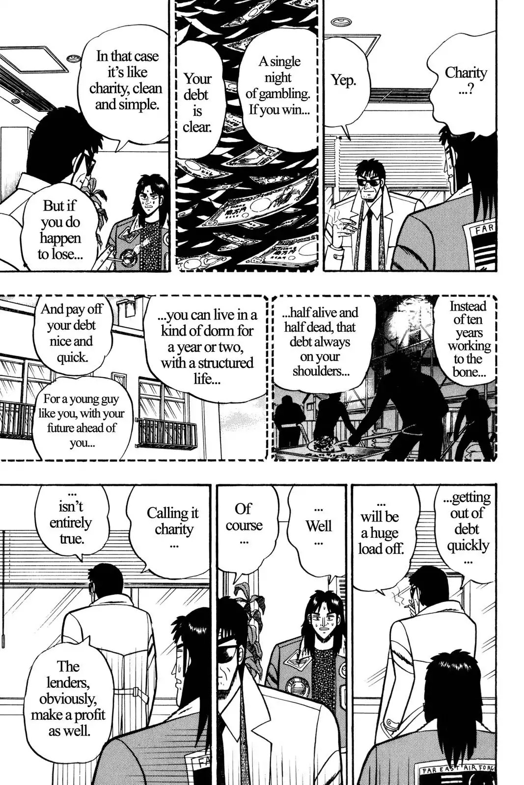 Gambling Apocalypse Kaiji - Kaiji Part 1 Chapter 2 page 6 - Chapter 2: Crossroads