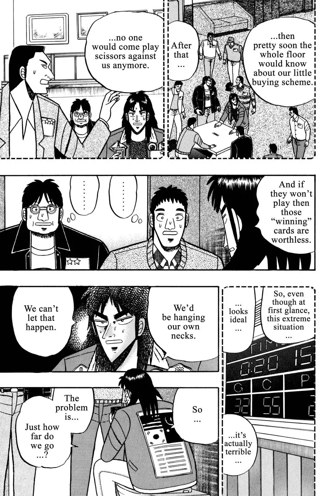Gambling Apocalypse Kaiji - Kaiji Part 1 Chapter 20 page 6 - Chapter 20: Speculation