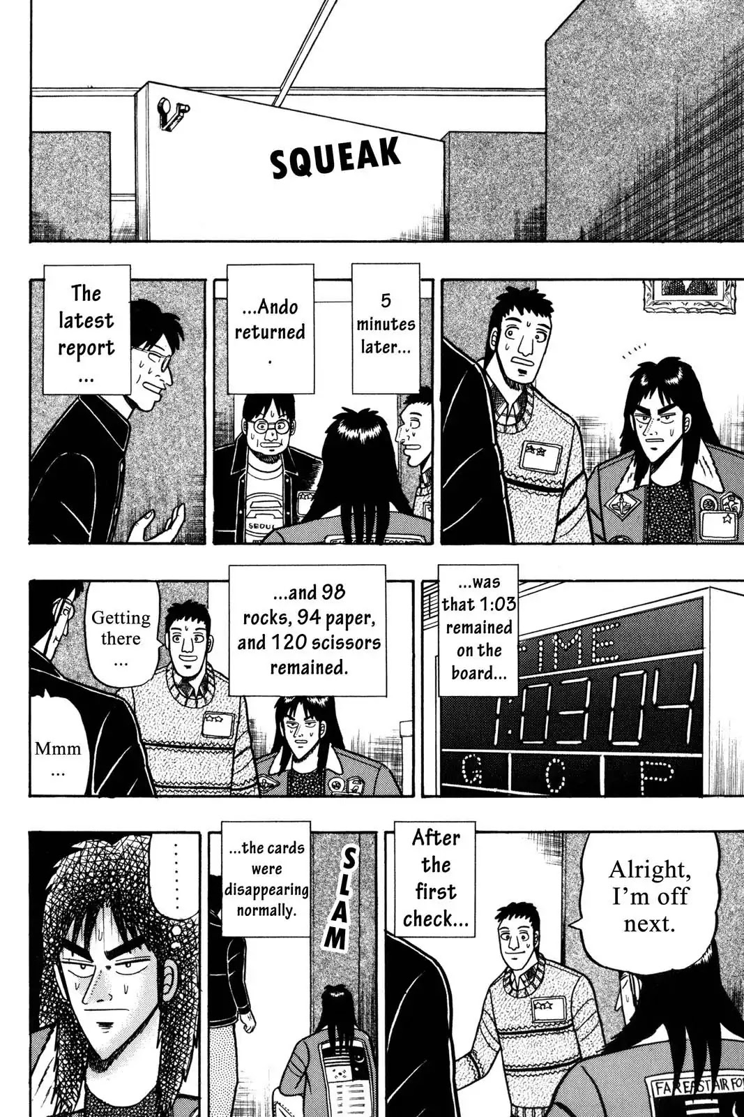 Gambling Apocalypse Kaiji - Kaiji Part 1 Chapter 21 page 12 - Chapter 21: Panic