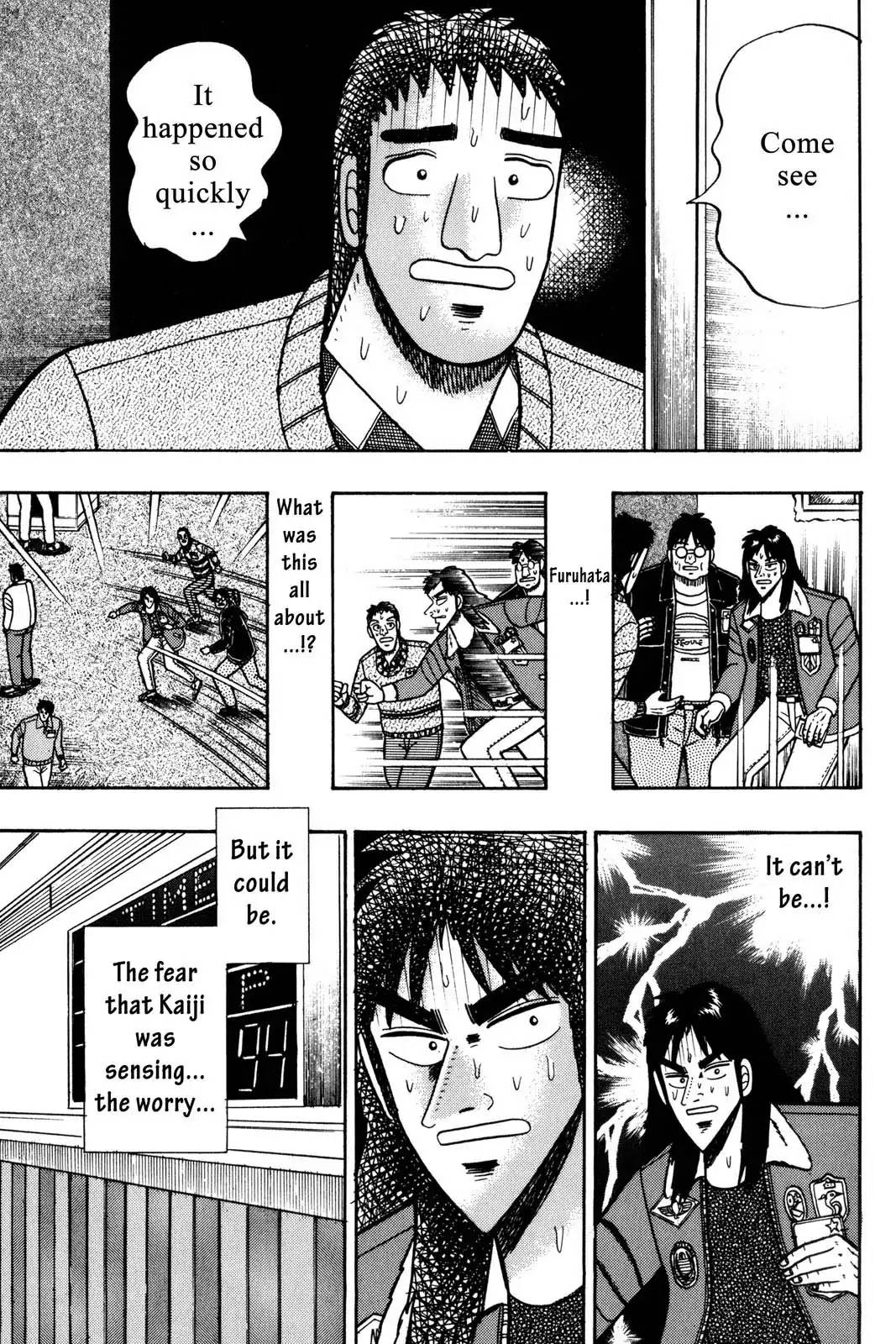 Gambling Apocalypse Kaiji - Kaiji Part 1 Chapter 21 page 15 - Chapter 21: Panic