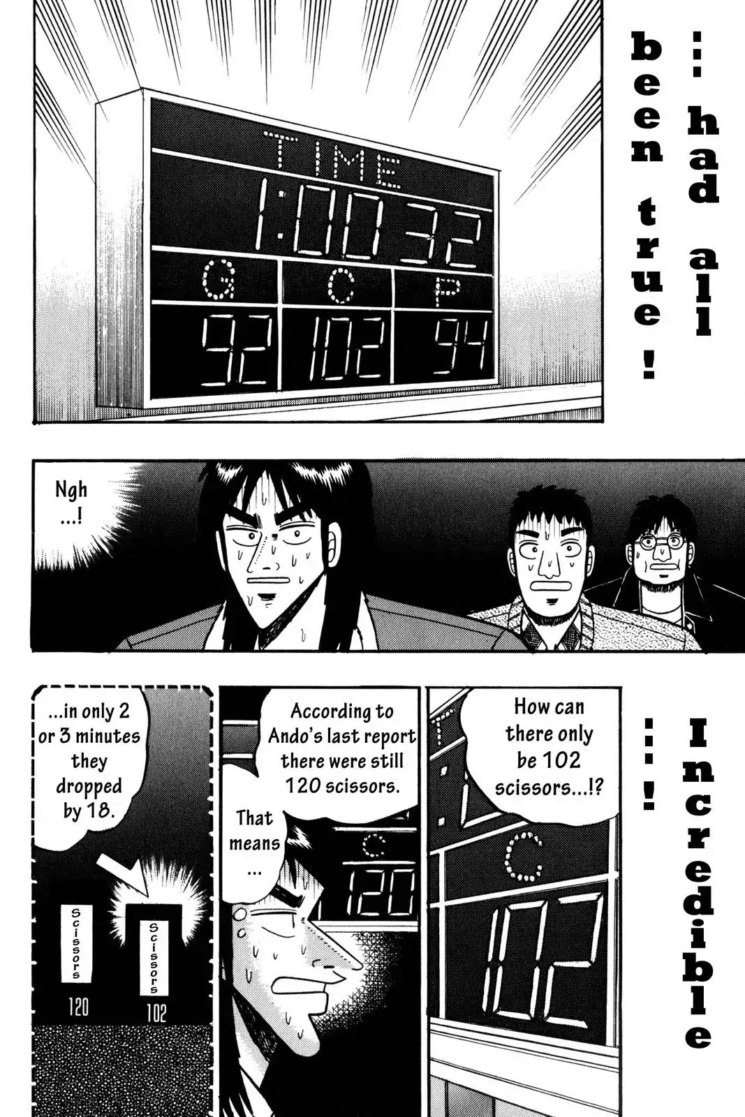 Gambling Apocalypse Kaiji - Kaiji Part 1 Chapter 21 page 16 - Chapter 21: Panic