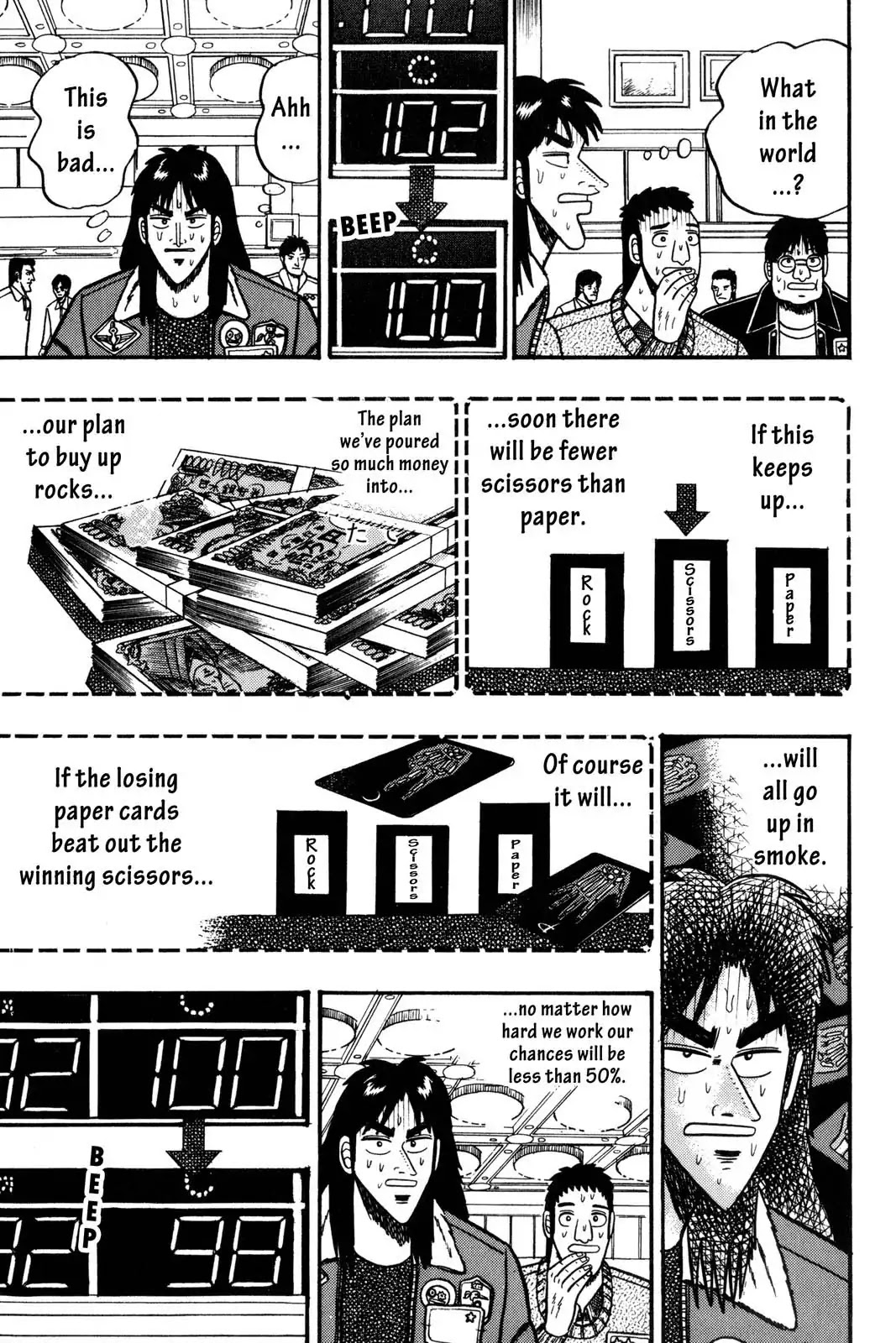 Gambling Apocalypse Kaiji - Kaiji Part 1 Chapter 21 page 17 - Chapter 21: Panic