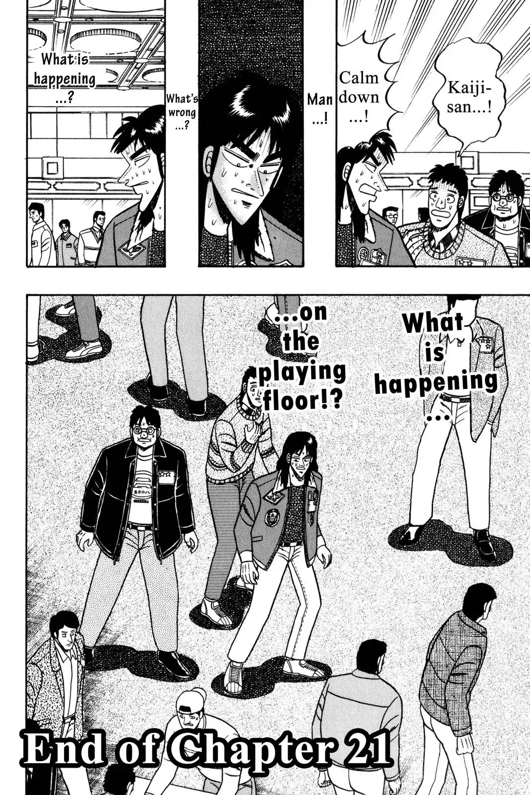 Gambling Apocalypse Kaiji - Kaiji Part 1 Chapter 21 page 18 - Chapter 21: Panic