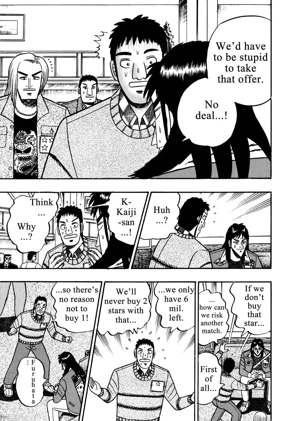 Gambling Apocalypse Kaiji - Kaiji Part 1 Chapter 24 page 16 - Chapter 24: Catalyst