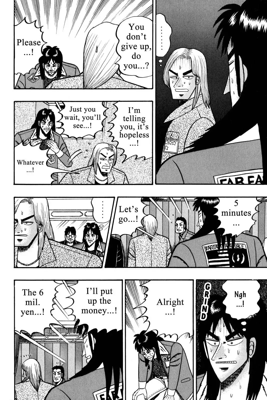 Gambling Apocalypse Kaiji - Kaiji Part 1 Chapter 26 page 8 - Chapter 26: Ready to Die