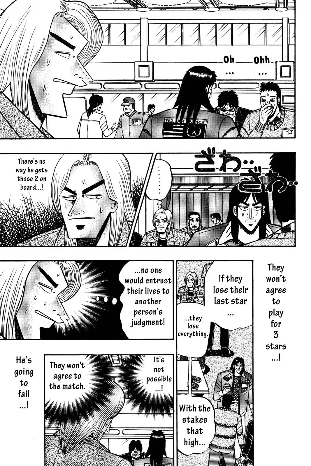 Gambling Apocalypse Kaiji - Kaiji Part 1 Chapter 27 page 1 - Chapter 27: Provocation