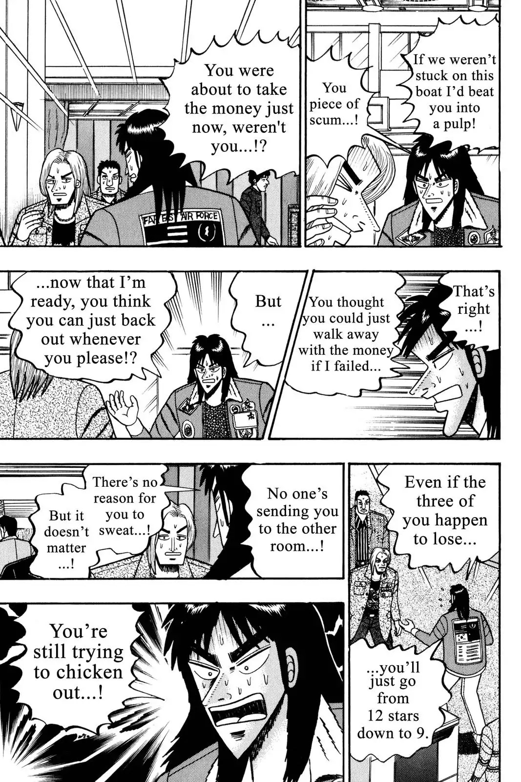 Gambling Apocalypse Kaiji - Kaiji Part 1 Chapter 27 page 6 - Chapter 27: Provocation